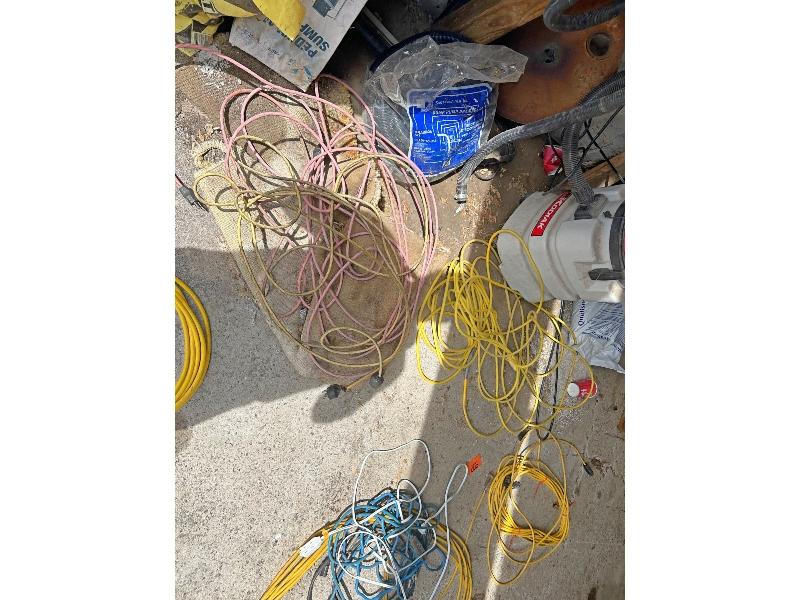 Assorted Extension Cords - As Viewed