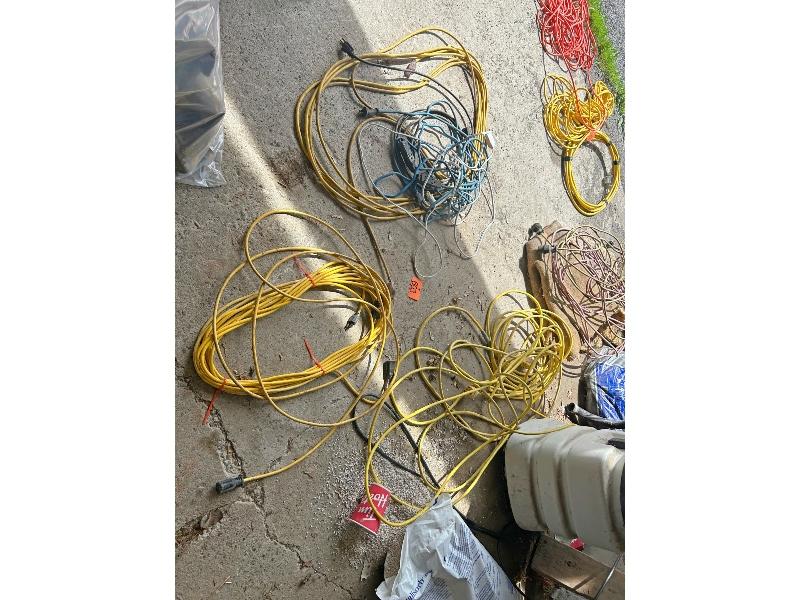 Assorted Extension Cords - As Viewed