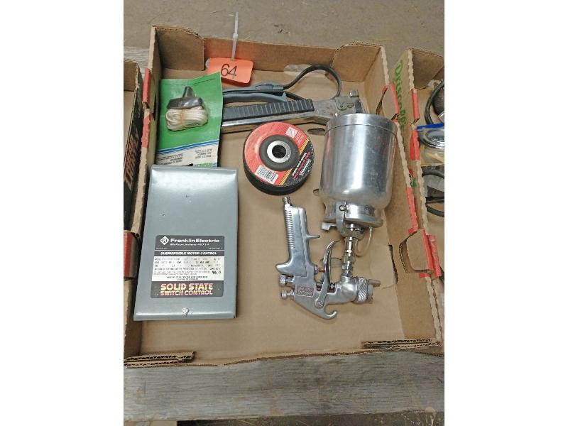 Grinding Discs, Paint Sprayer, Etc.