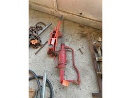 Floor Jack & Barrel Pump