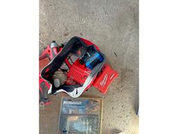 New Milwaukee Drill Driver Combo With 2 Batteries & Charger Plus Drill Bit Sets