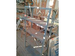 Assorted Metal Shelves