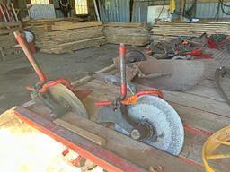 2 Massey Harris Complete Coulters & Skimmers