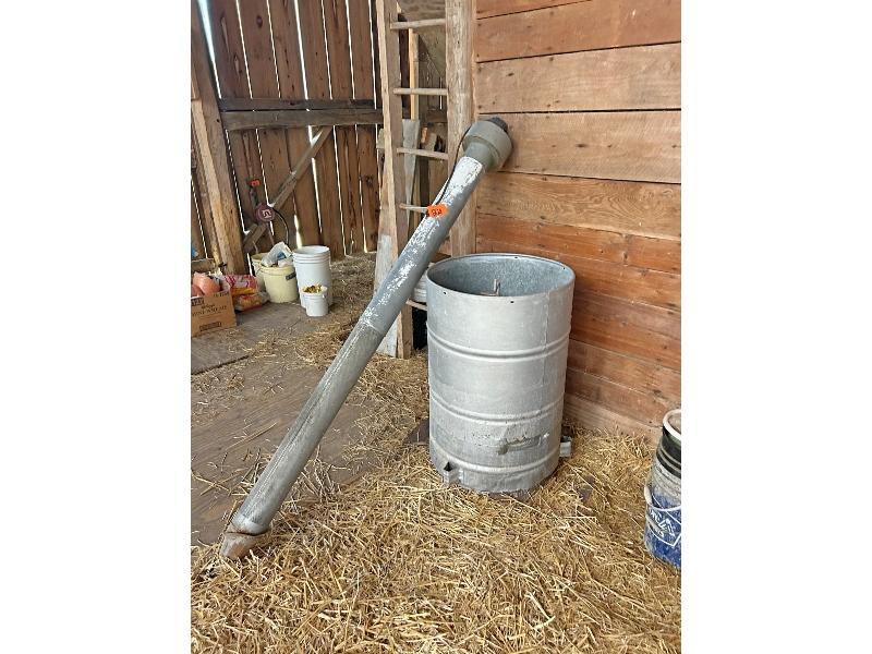 Electric Grain Aerator - Working & Pig Feeder - As Viewed