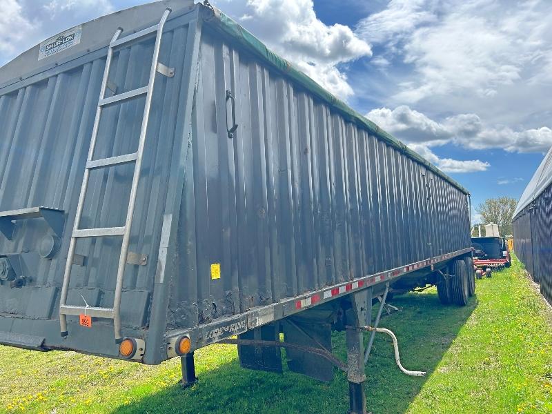 1986 Lode King 40' Tandem Belly Dump Trailer