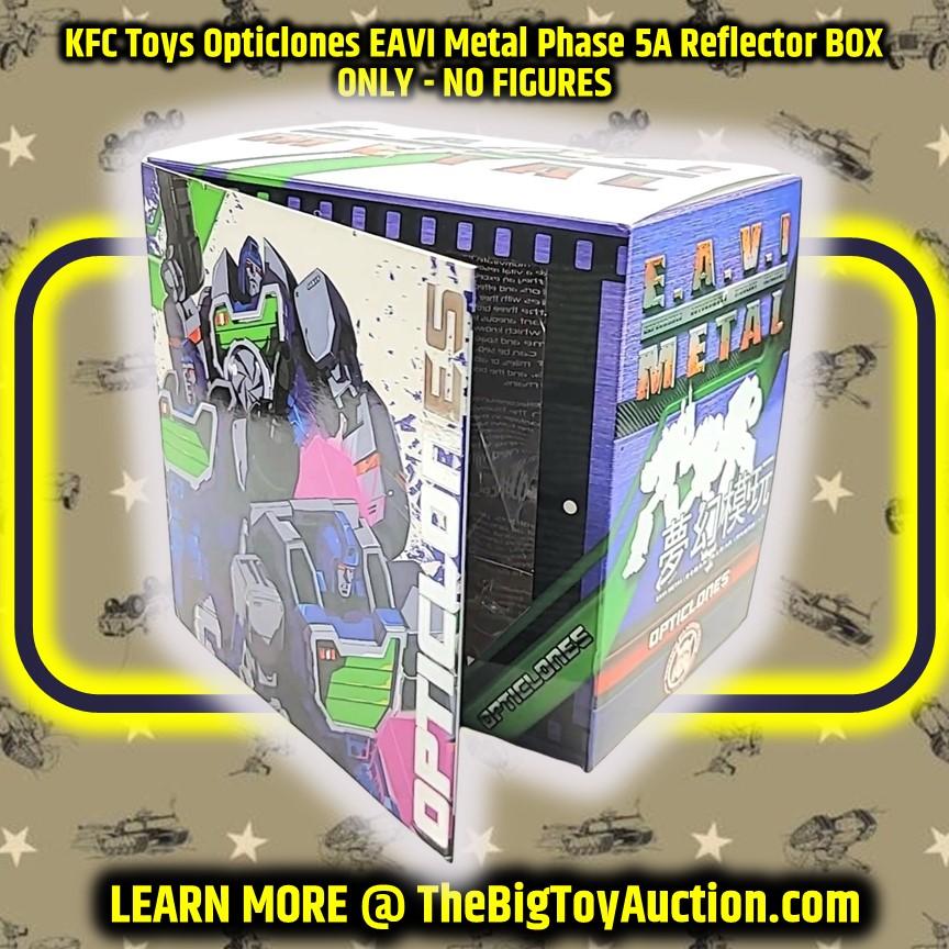 KFC Toys Opticlones EAVI Metal Phase 5A Reflector BOX ONLY - NO FIGURES