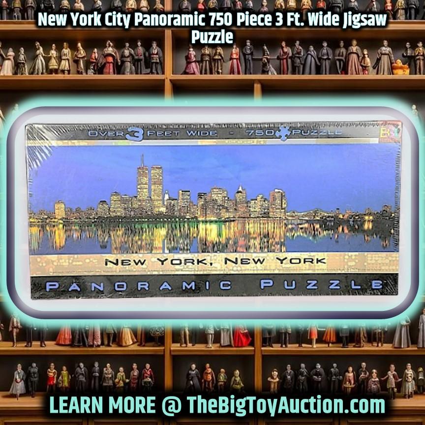 New York City Panoramic 750 Piece 3 Ft. Wide Jigsaw Puzzle