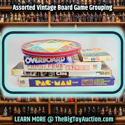 Assorted Vintage Board Game Grouping