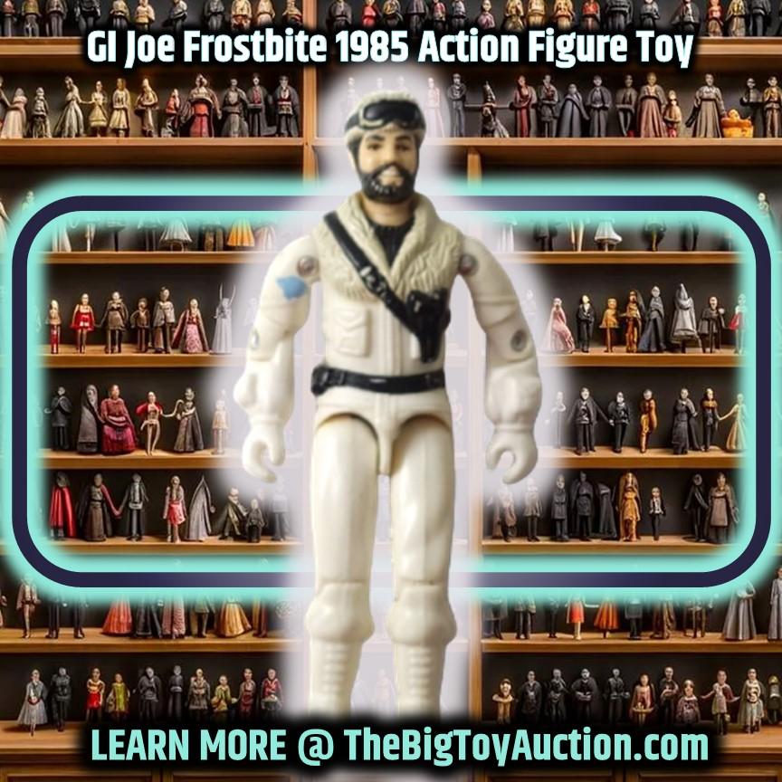 GI Joe Frostbite 1985 Action Figure Toy