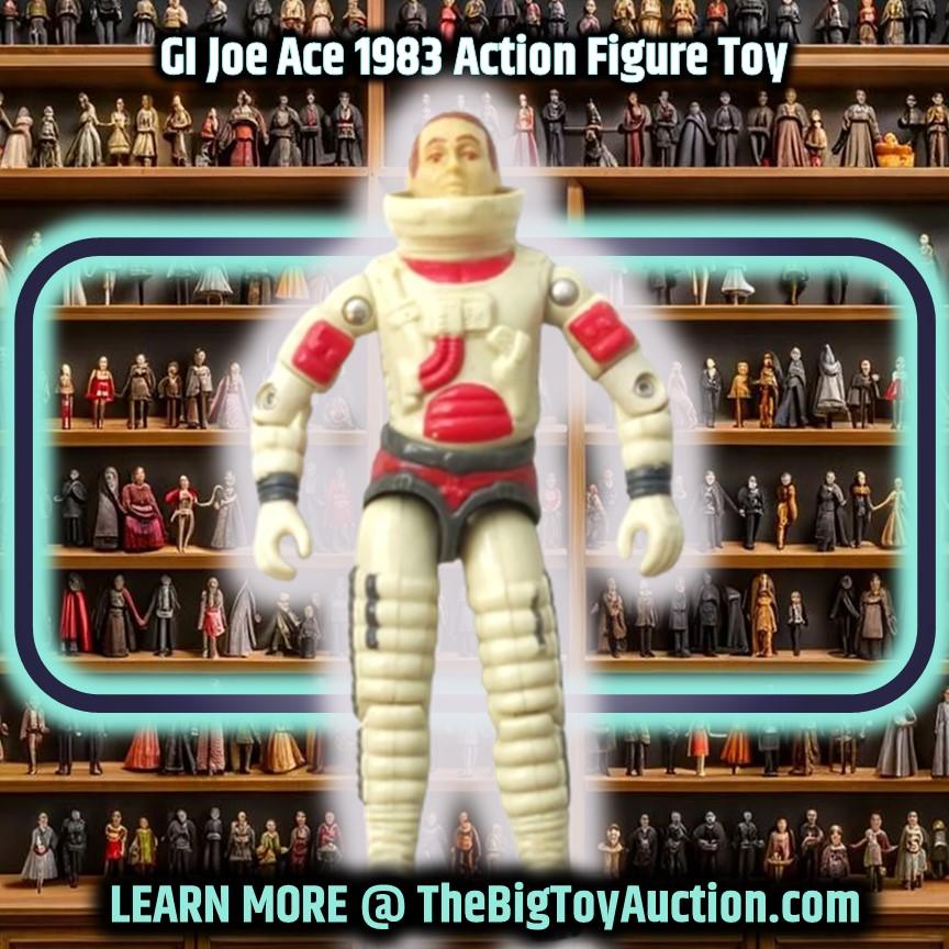 GI Joe Ace 1983 Action Figure Toy