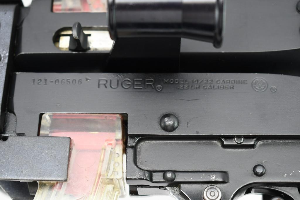 Ruger, 10/22 Dual Rifle Gatling Gun, 22 LR Cal., Semi-Auto, SN - 121-06506/ 118-10386