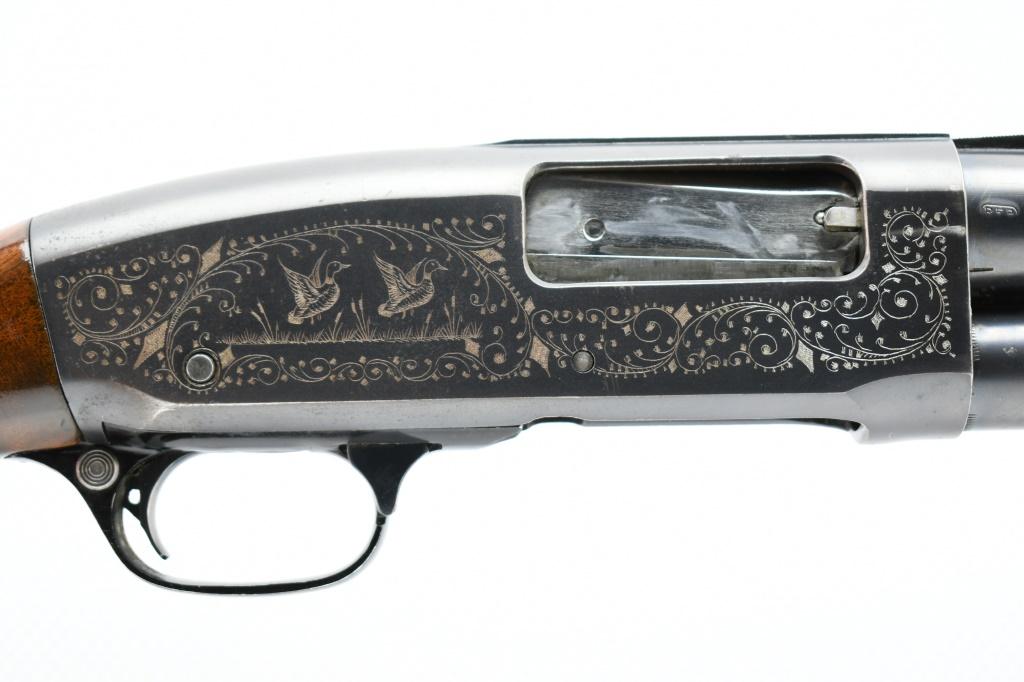 1947 Remington Engraved 31-TC (Trap C-Grade), 12 Ga. (30" FULL), Pump, SN - 76825