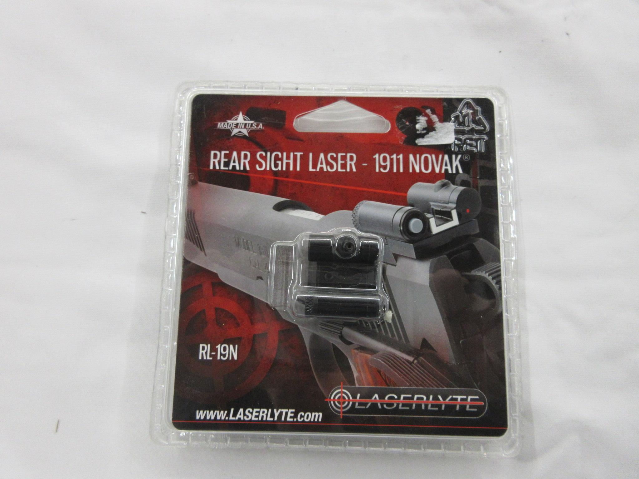 LaserLyte rear sight laser - 1911 Novak