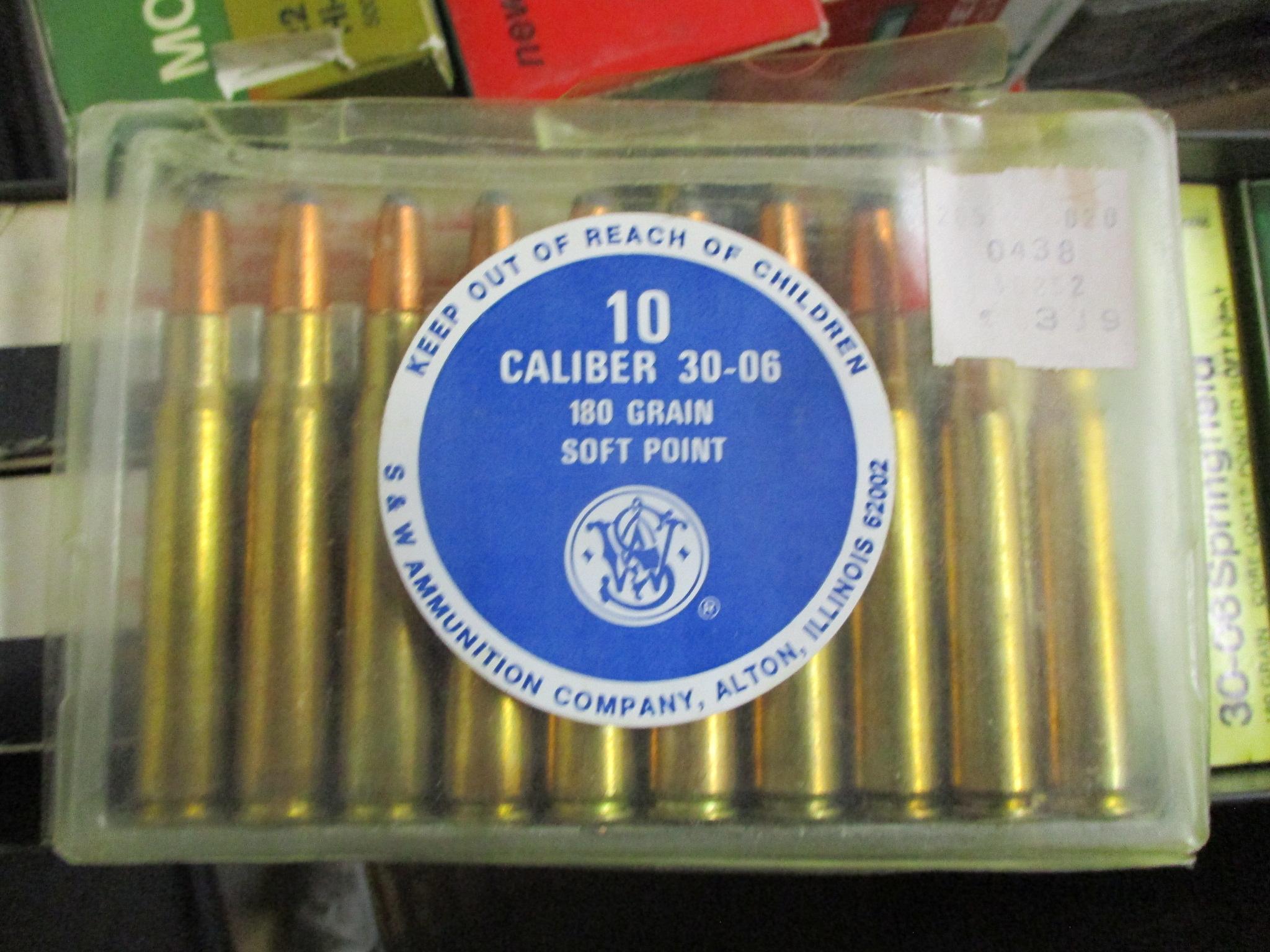 Assorted 30-06 ammo
