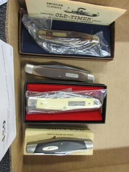 Assorted pocket knives