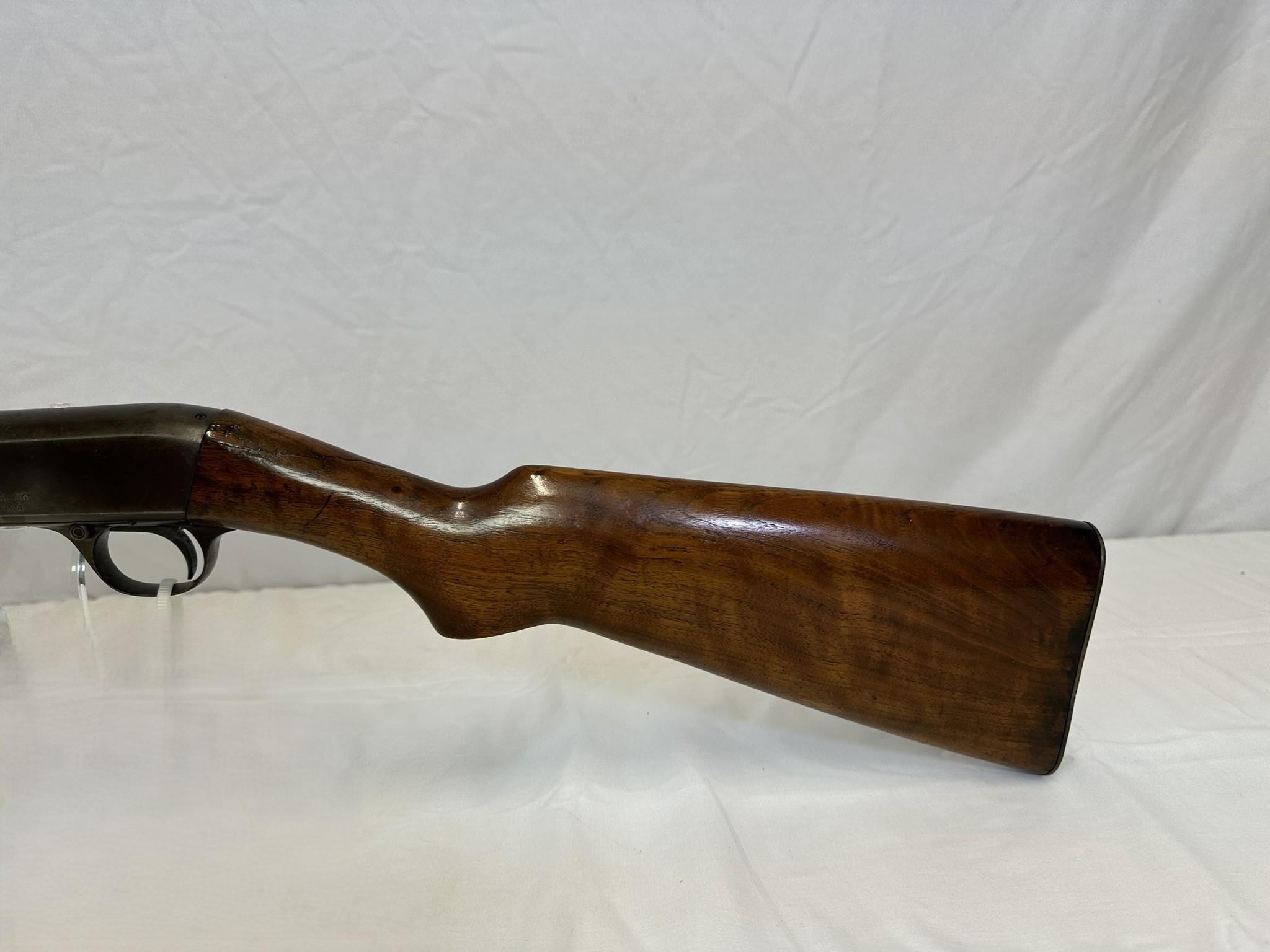 Remington mod 24 22S cal semi-auto rifle