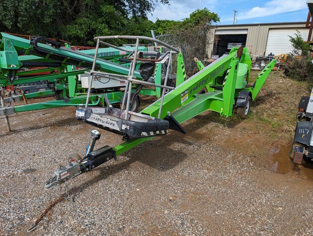 NIFTY TM40S MANLIFT ON TRAILER