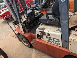 NISSAN 50 DIESEL FORKLIFT