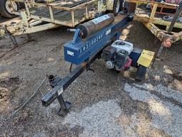 26 TON LOG SPLITTER ON TRAILER