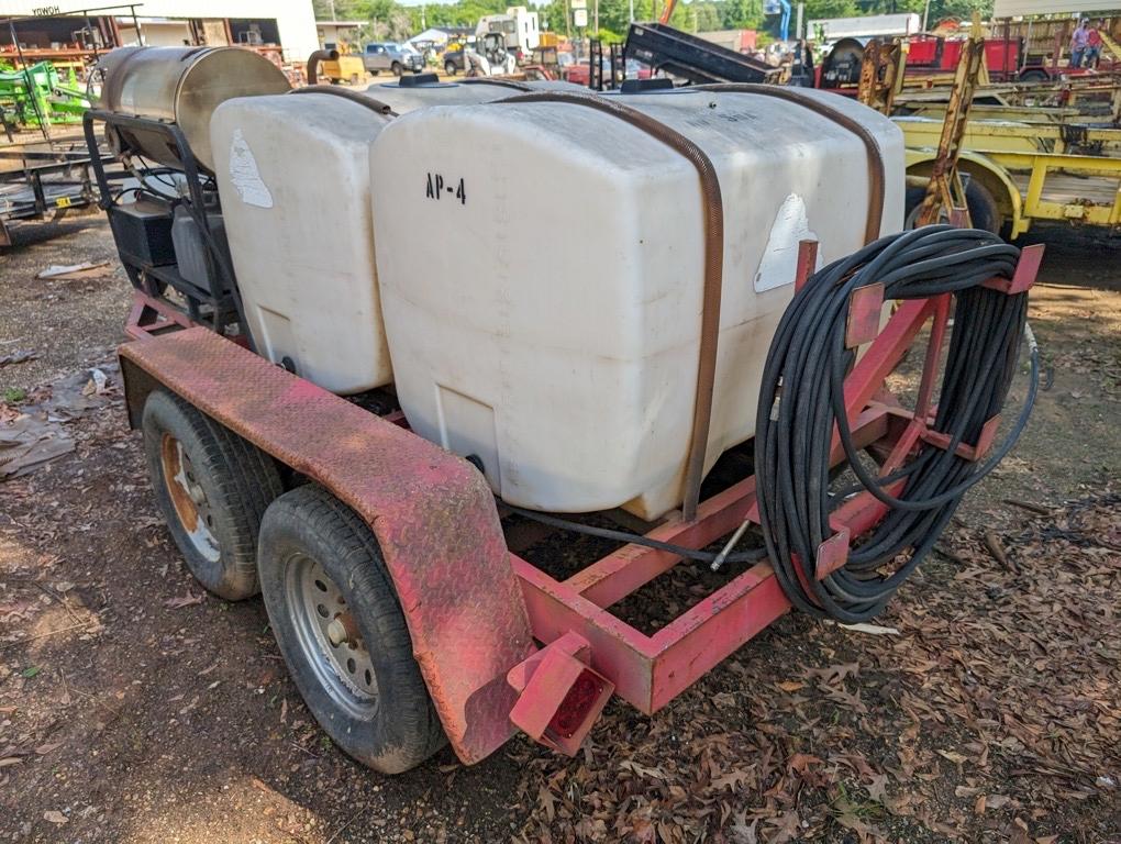 BUMPER TRAILER W/KARCHER PRESSURE WASHER