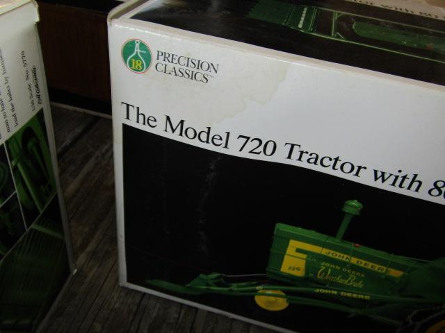 1389. 261-474. 1/16 JD 720 W/ BLADE & LOADER, PRECISION # 18, NIB, TAX