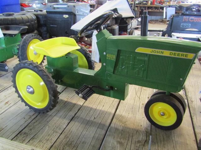 1401. 261-461. ERTL JD 4020 PEDAL TRACTOR, TAX