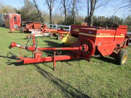 109. 1990 NEW HOLLAND MODEL 565 SQUARE BALER, SUPER SWEEP PICKUP, SN# 83270