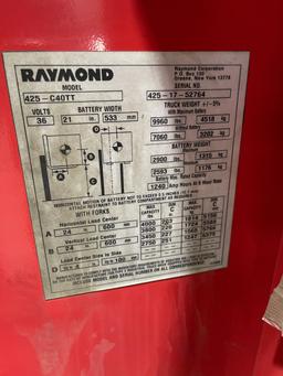 Raymond - Stand Up Forklift - Model 425-C40TT