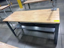 Butcher Block Work Bench