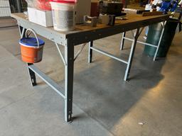Table with Vise