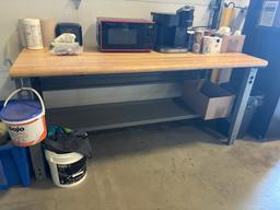 Butcher Block Work Bench