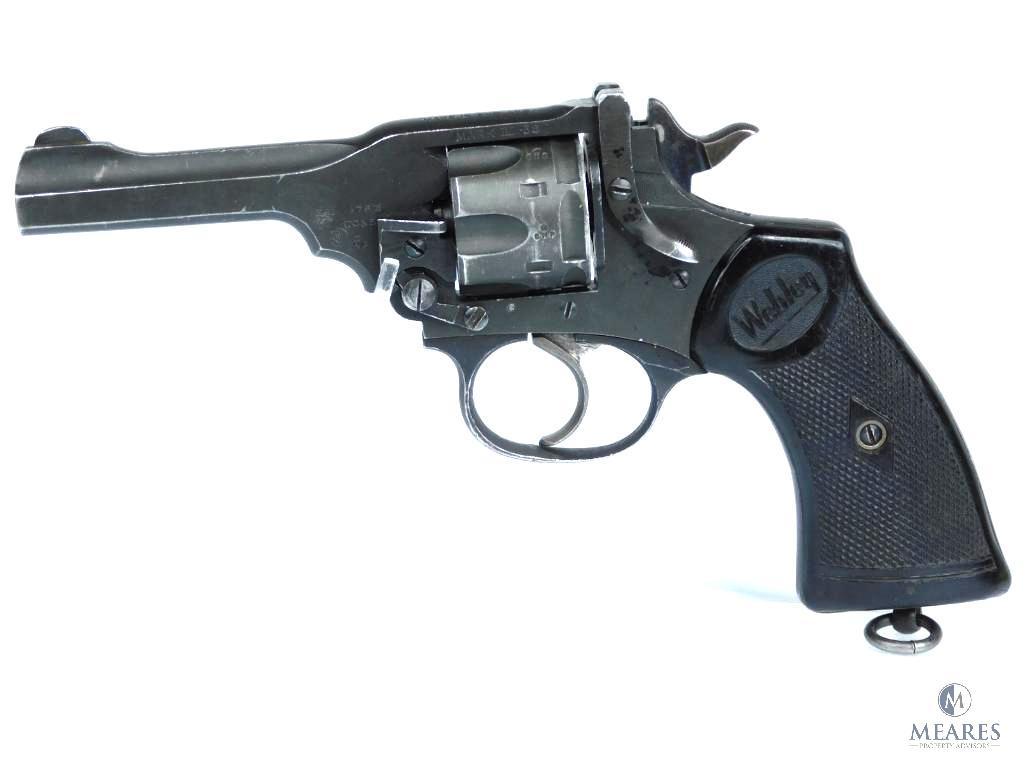 Webley & Scott Mk IV, .38 Cal. Top Break Double Action Revolver (5017)