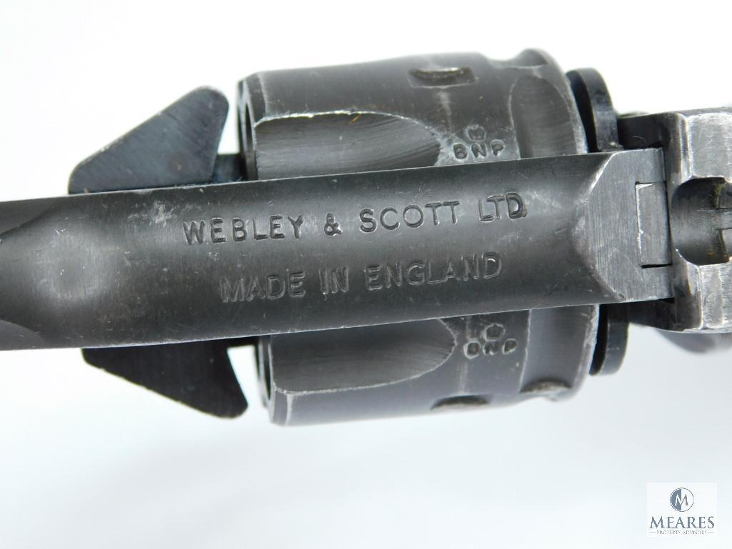 Webley & Scott Mk IV, .38 Cal. Top Break Double Action Revolver (5017)