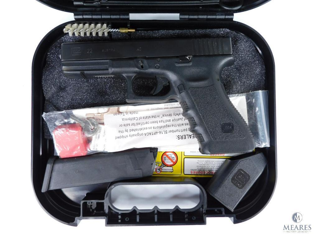 Glock Model 22 Gen 3 .40 Cal Semi Auto Pistol (5058)