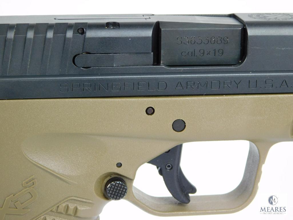 Springfield XDs 9MM Semi Auto Pistol (5348)
