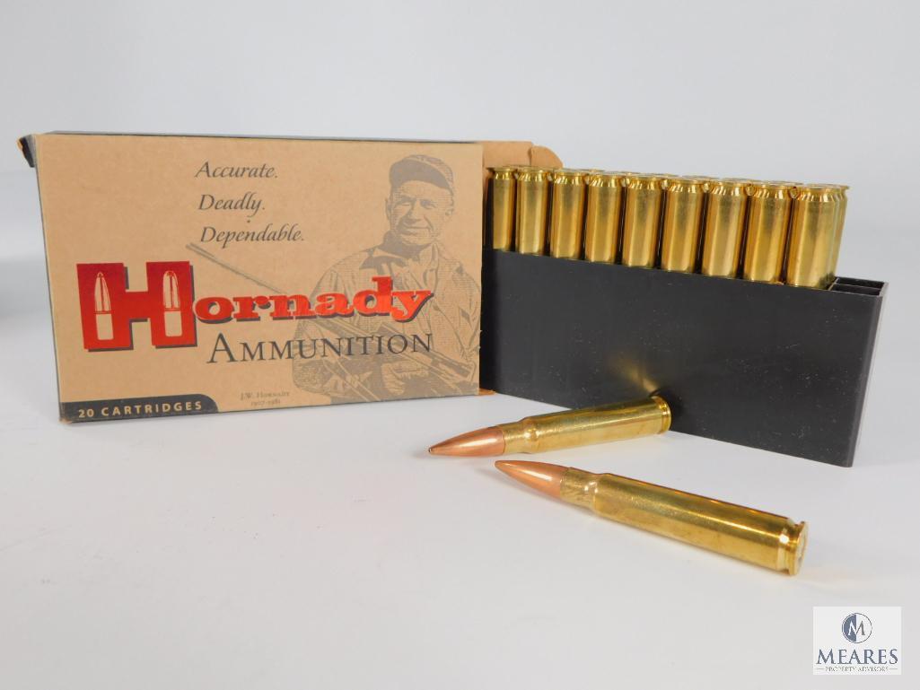 20 Rounds Hornady Match 8x57 JS, 196 Grain BTHP