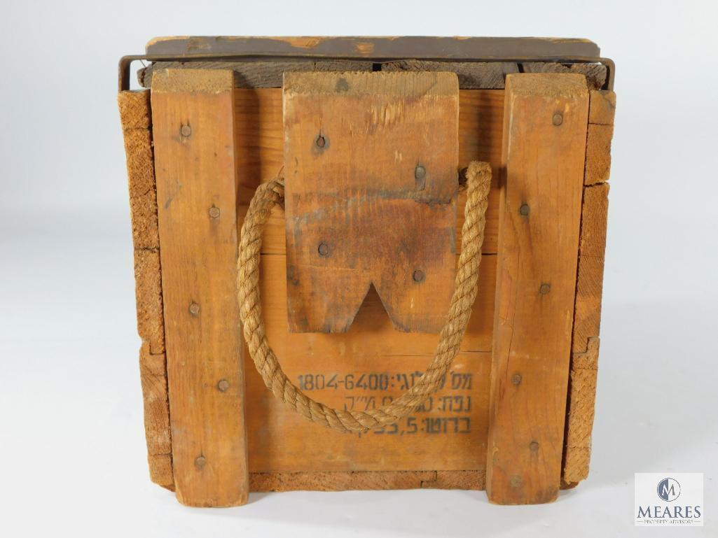 Wooden Ammo Crate