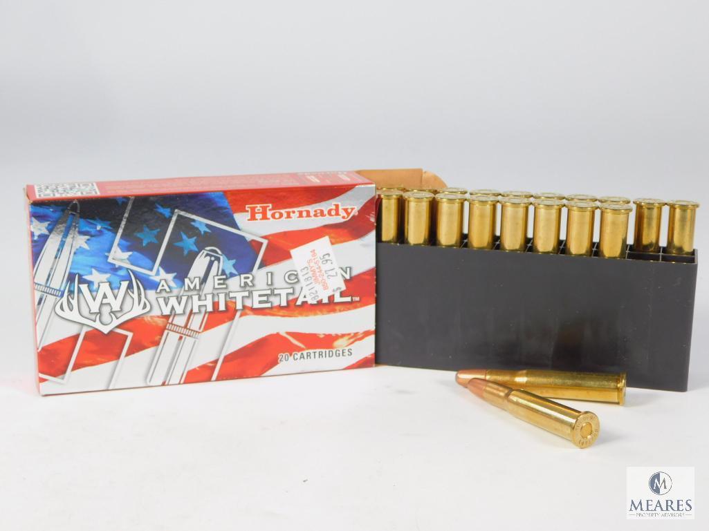 20 Rounds Hornady American Whitetail 30-30 Win, 150 Grain Inter Lock