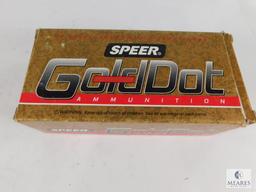 50 Rounds Speer Gold Dot Superior 38 SPL + P 125 Grain GDHP