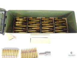 420 Rounds Federal Ammunition 5.56x45mm 62 Grain FMJ Ball in Metal Ammo Can