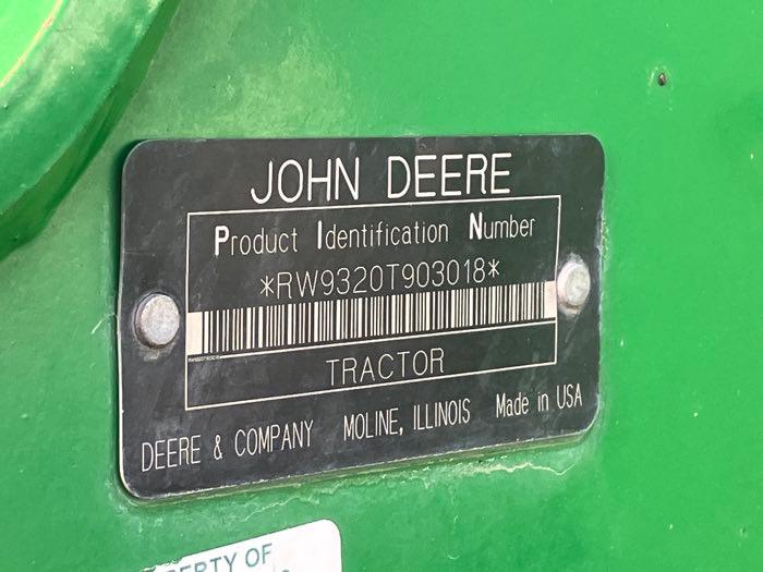 2004 JD 9320T #RW9320T903018