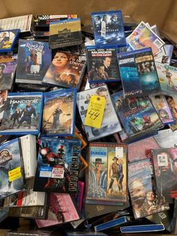 Gaylord Full of New & Very Good DVD's & Blue Ray Discs