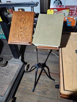 Antique Dictionary Music Stand