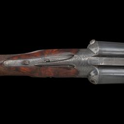 **High Quality D.M. Lefever & Co. Crossbolt SxS Hammerless 12 Gauge with Krupp Steel Barrels