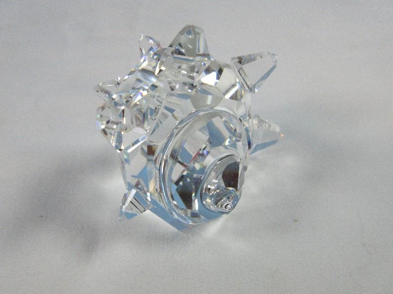 Spectacular Swarovski Crystal South Sea Collection South Sea 2 3/4" Shell Figurine-Est. $75-95