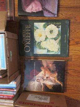 Lot Misc Books Paper/Hardback Georgia O'Keeffee, Goya & The Spirit of Enlightenment,