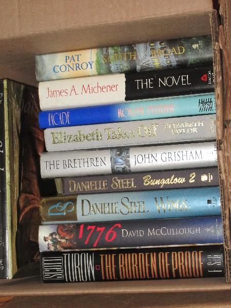 Lot Misc Books Self Help, Novels, History, Colin Powell, Dwelling Place, etc.