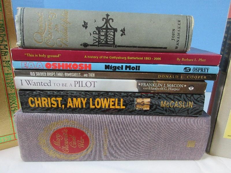 Lot Antique & Other Books Ivanhoe 1916, Memoirs of Yellow Plush 1887, Longfellows 1900,