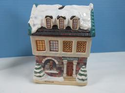 Collectors Hawthorne Porch Light MI Hummel Bavarian Holiday Village Collection Illuminated