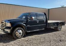 2005 F-550 Lariat Flatbed Truck